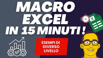 Macro Excel Tutorial Italiano 2025