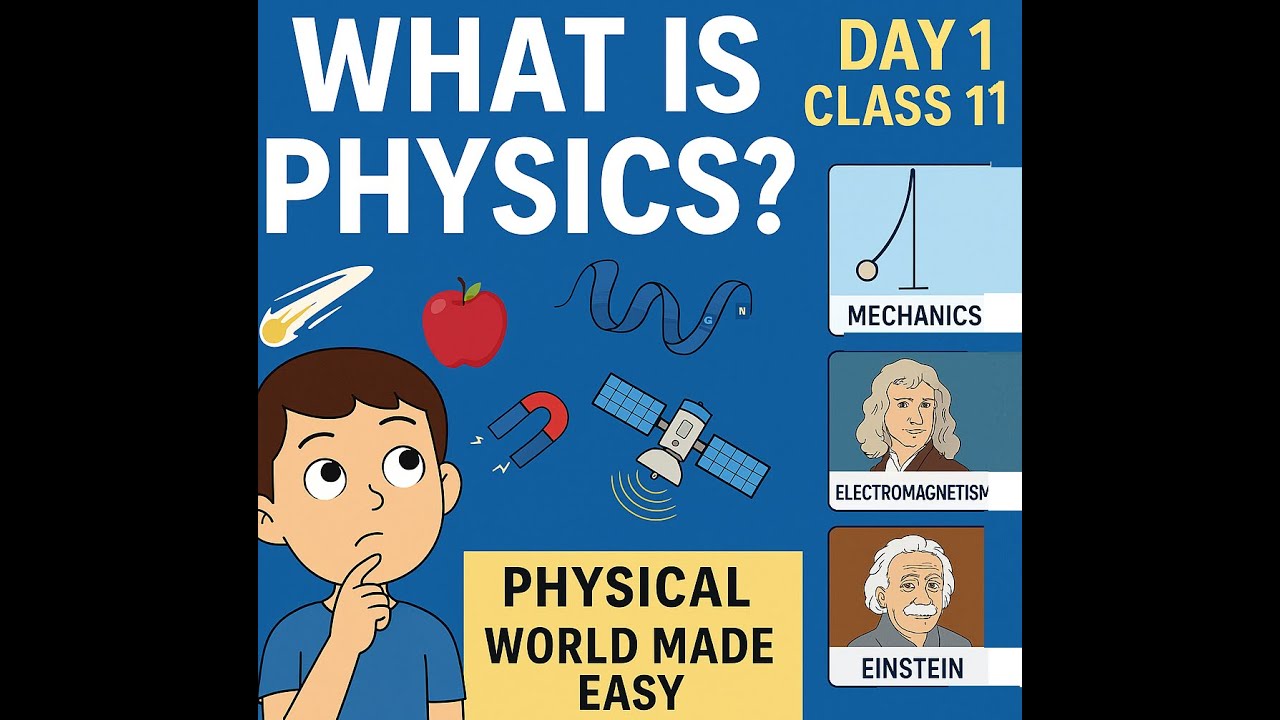 What is Physics? || Day 1 Class 11 | Physical World Made Easy Physics ...