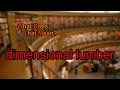 What does dimensional lumber mean? What does dimensional lumber mean?