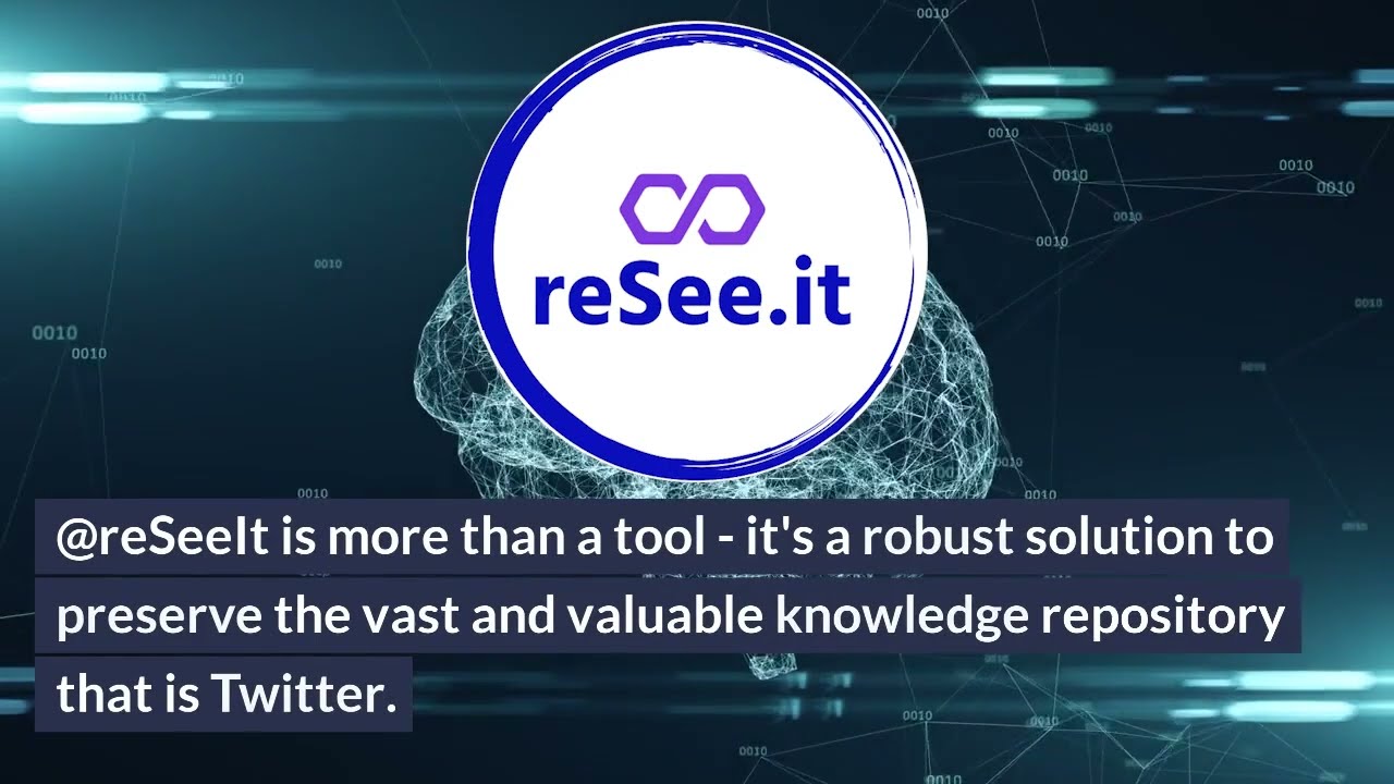 Eternalize Tweets with @reSeeIt: The Simplest Twitter Archive Tool