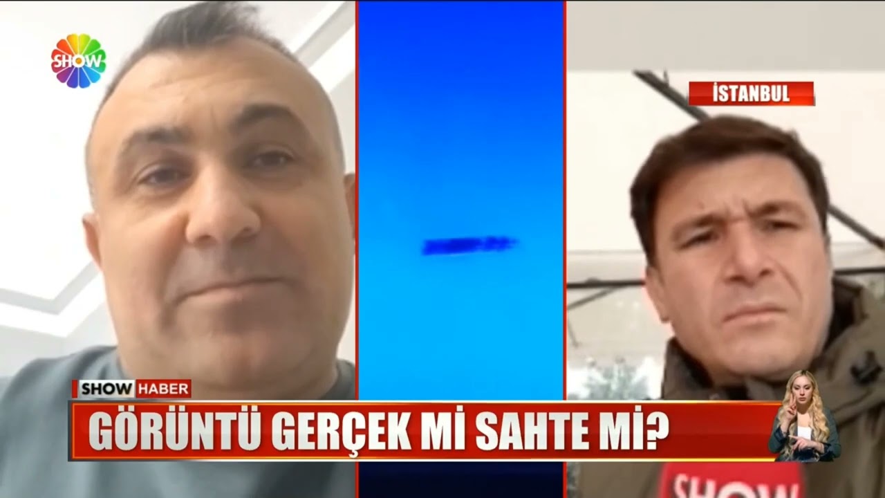 BİR UFO GÖRDÜM SANKİ