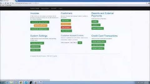 Payment Processor: Creating Invoices 1 Tutorial video