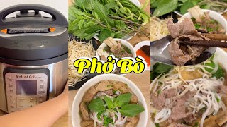 Cách nấu phở bò siêu đơn giản bằng nồi áp suất đa năng 14 chế độ Instant Pot | Huyền Mê Nấu Mê Ăn