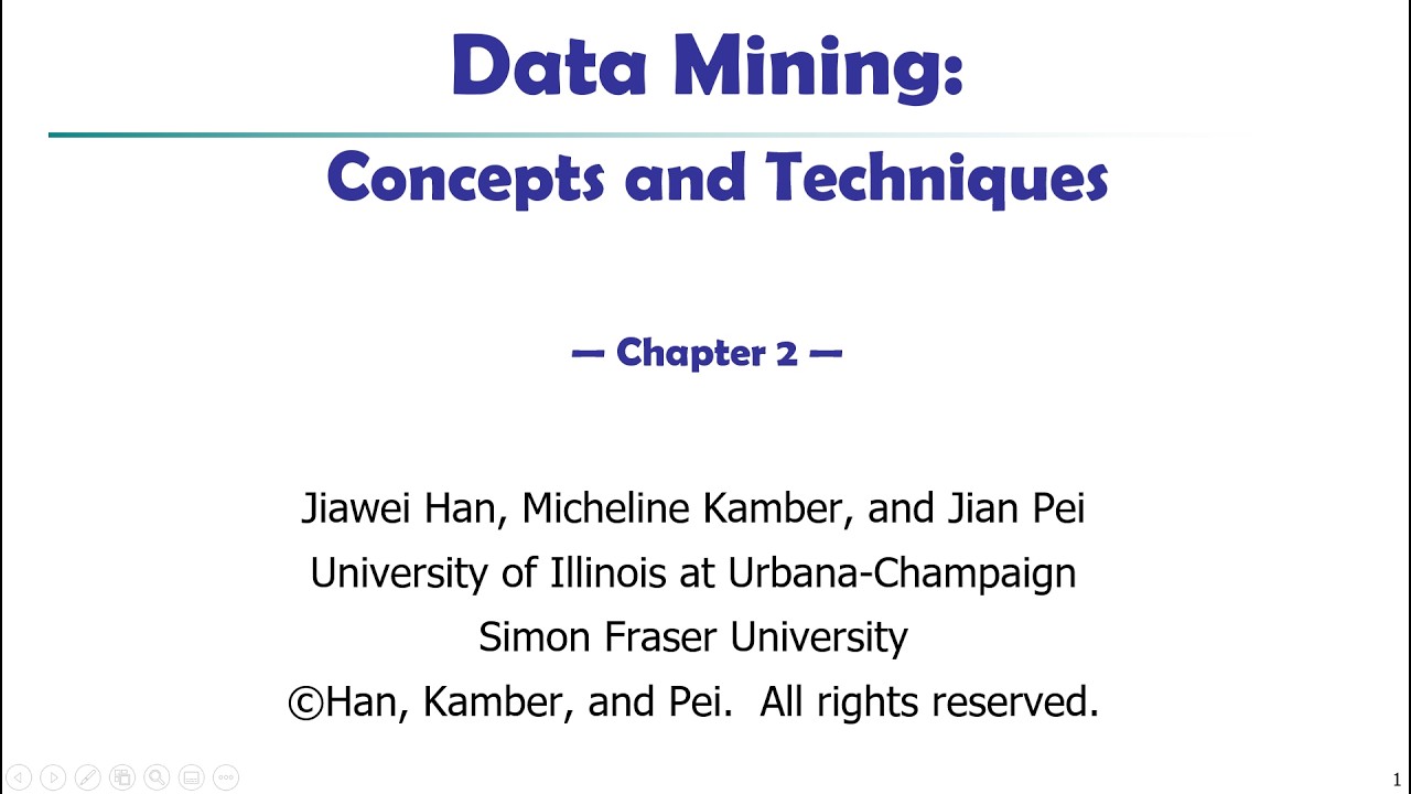 Lecture 2 :  Data Similarity and Dissimilarity measures