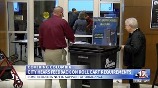 Columbia Solid Waste holds meeting Thursday on roll cart storage