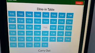 Admire POS - Customer Change or Join Table (from Cashier Interface)