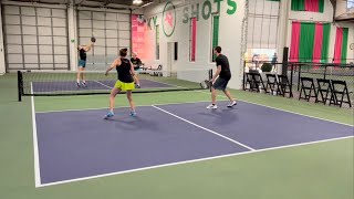 4.0 Mixed bracket ￼ play CT summer kickoff tournament ￼ 2023 at Lucky Shots, Pickleball, Club ￼