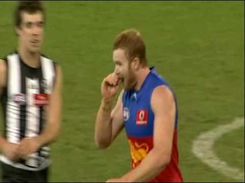 Daniel Merrett vs Collingwood (Round 18, 2009)