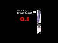 What did you see through the gap.mp40 (Analog horror) #doom #yandere