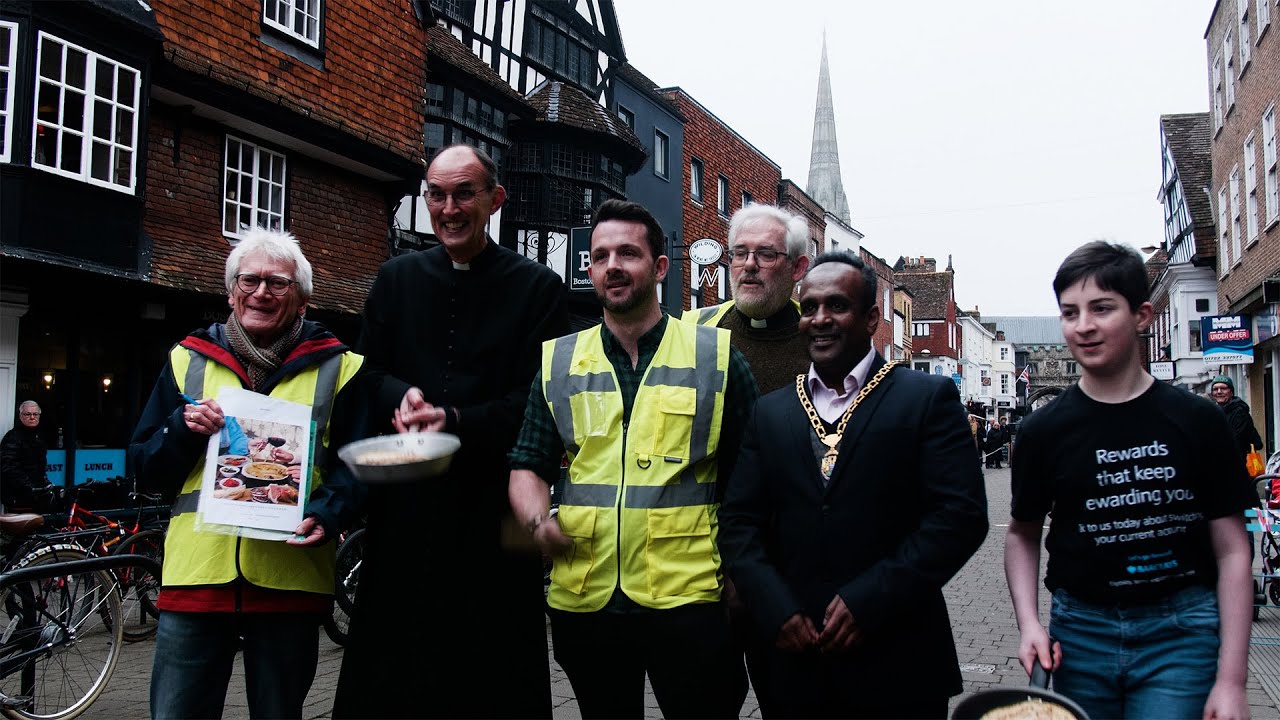 Salisbury International Pancake Race 2023 Event Showcase YouTube