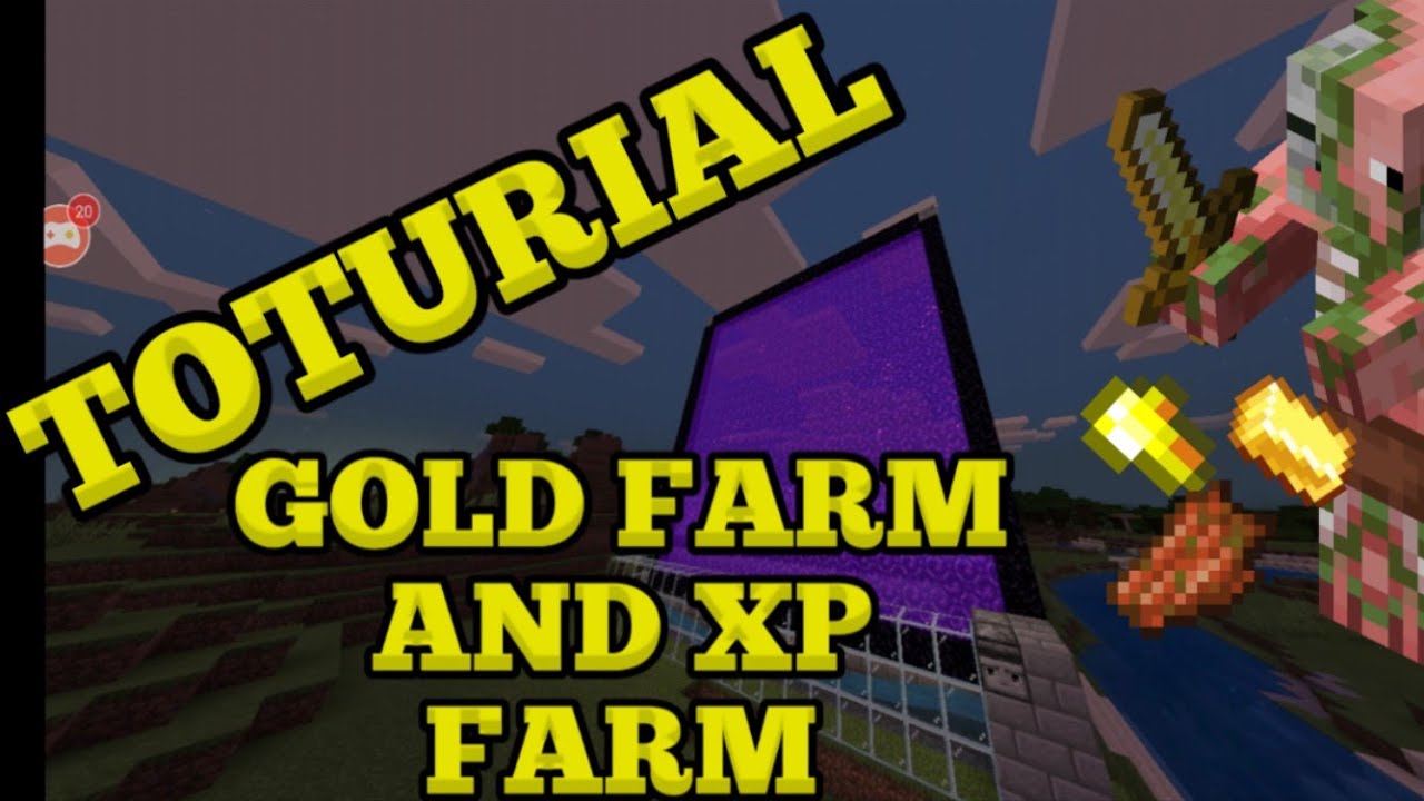 HOW TO MAKE GOLD AND XP FARM TOTURIAL YouTube