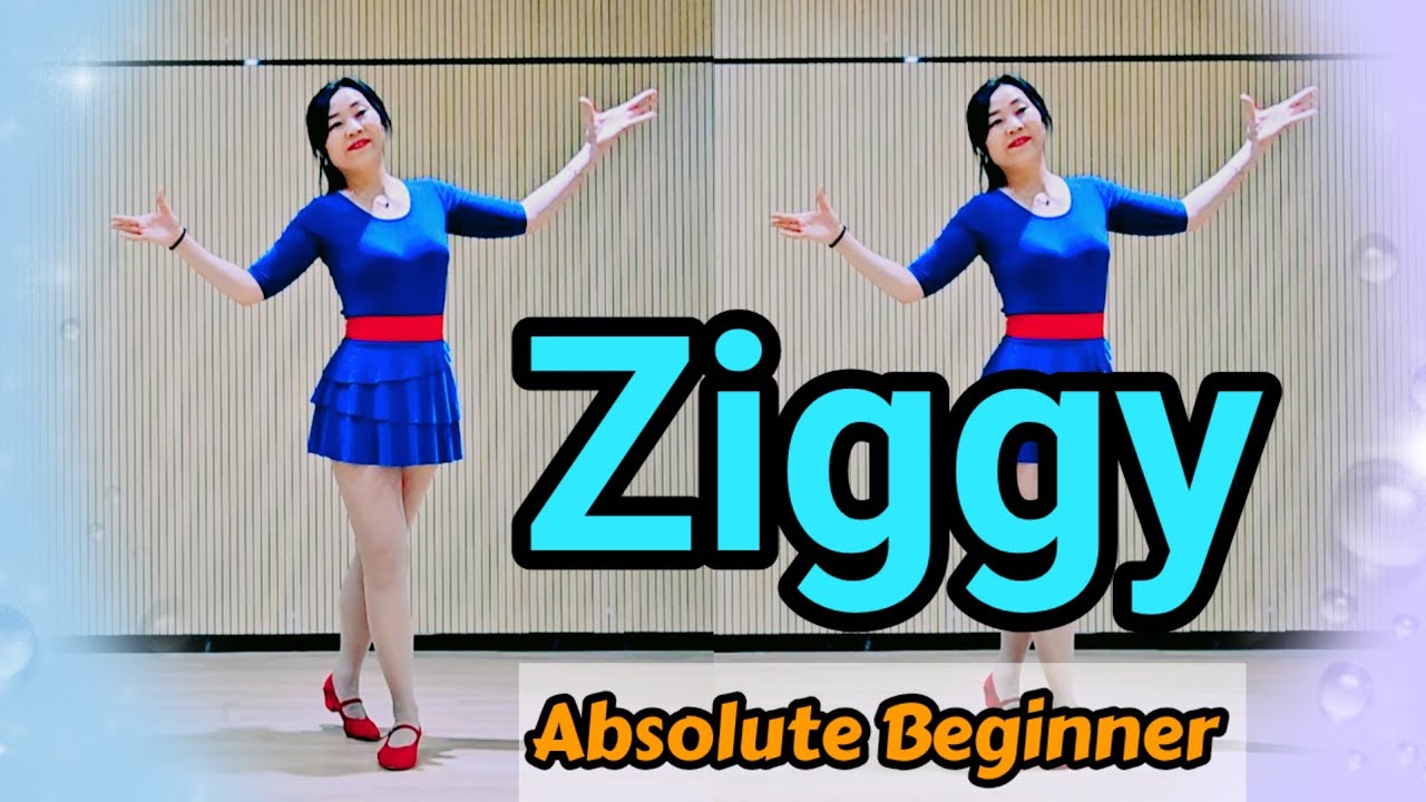 Ziggy Line Dance/ 쉽게 신나게 즐기는 왕초급 라인댄스/ Absolute Beginner/ Demo 