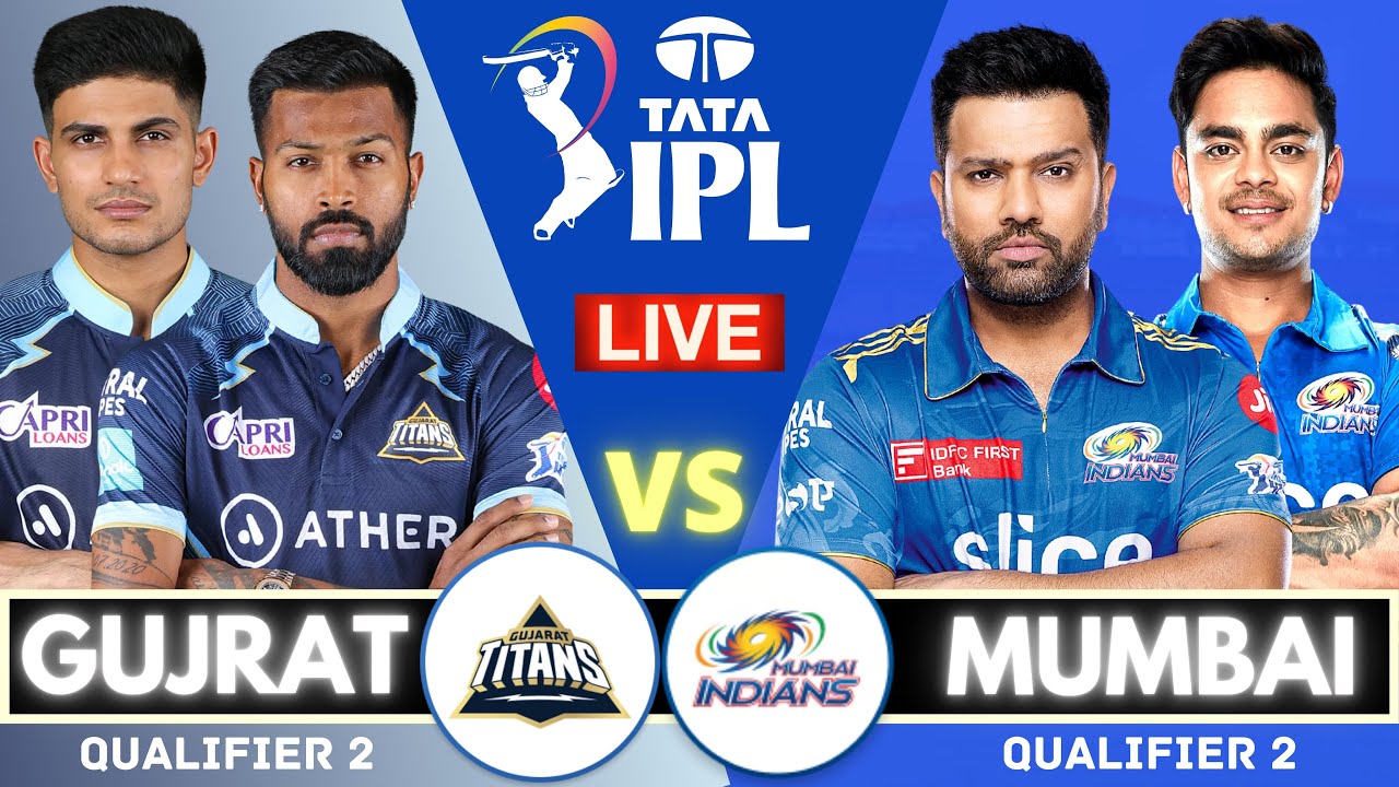 🔴IPL Live Match Today Gujarat Titans vs Mumbai Indians Live Scores GT vs MI Live Streaming IPL