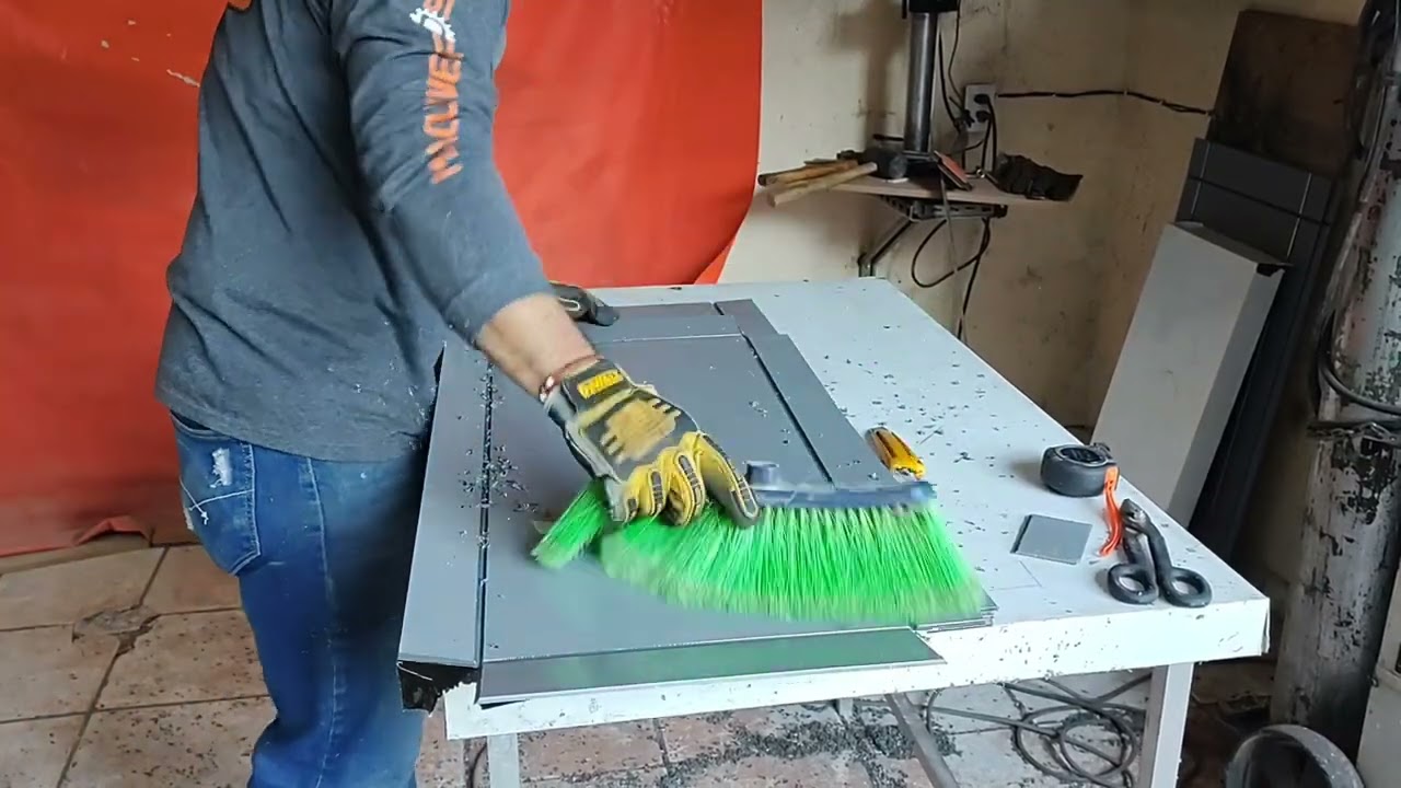 RANURADO PARA CHAROLA EN PANEL DE ALUMINIO COMPUESTO #ACP #alucobond #Alcopalme