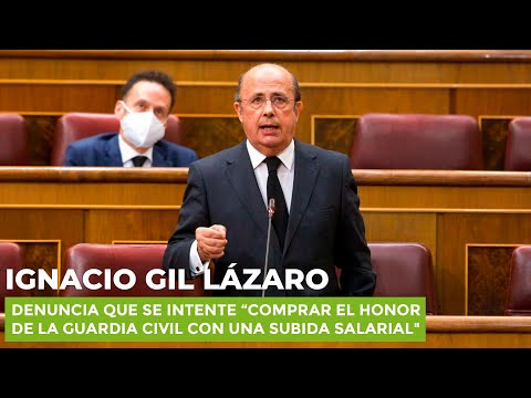 Gil Lázaro denuncia que se intente “comprar el honor de la Guardia Civil con una subida salarial"
