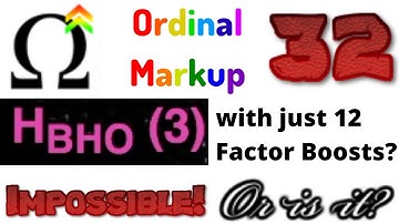 Ordinal Markup Episode 32: Sluggish Milestone 12?