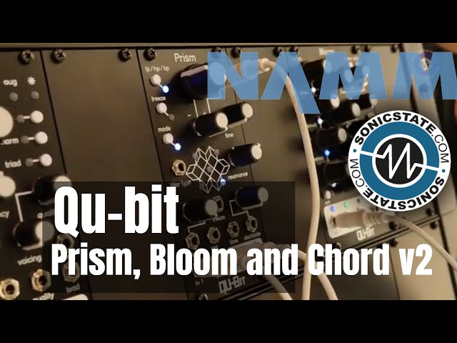 NAMM 2019: Qu-bit Electronix Prism, Bloom and Chord v2 - YouTube