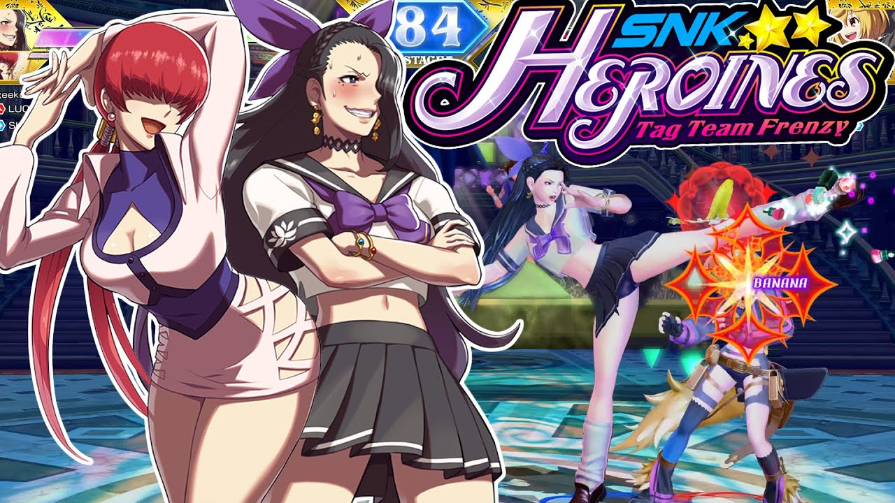 SNK Heroines Tag Team Frenzy - Luong & Shermine (PS4 / 2018) Gameplay