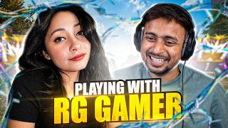 Matchmaking And Playing With RG Gamer 😲  #freefiremax