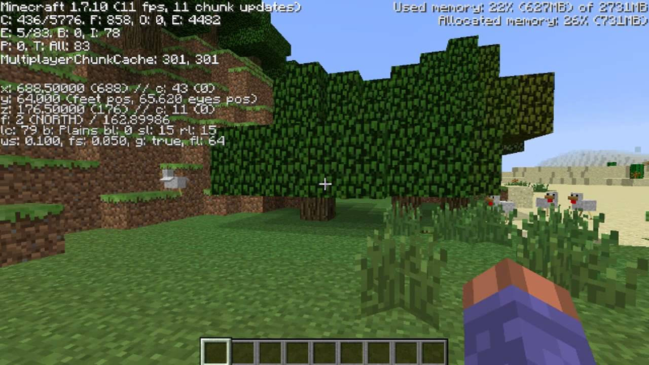 Crazy Minecraft Seed 1.7.10 