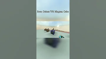 Who Wins Golem Vs Cube Minecraft Viral Trending Shortsfeed Shorts Foryou Youtubeshorts 
