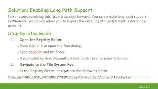 How to Fix the WinError 206 The Filename or Extension is Too Long Error
