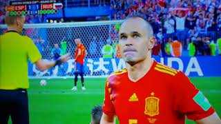Russia beats Spain on Penalties