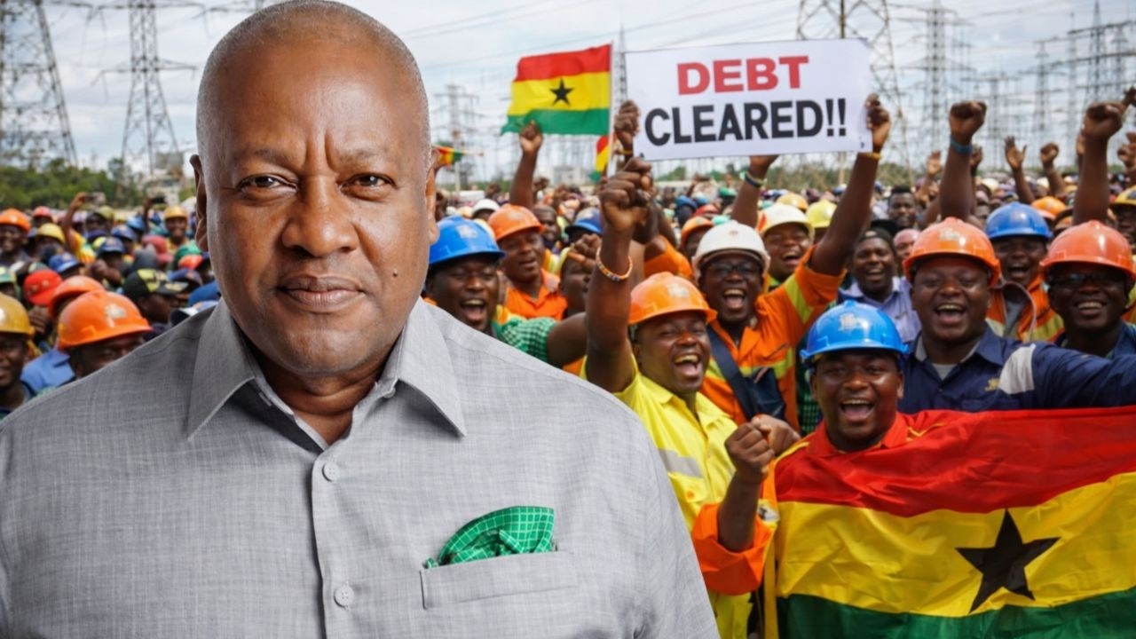 Mahama announces Ghana has settled all our gas debt! 