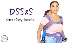 Double Sling Shoulder to Shoulder DSS2S | Woven Baby Wrap Tutorial | Back Carries