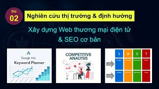 Nghiên cứu thị trường: Khách hàng, Đối thủ & Cty, Kênh, Xu hướng TK Web | TK Website Ecommerce & SEO