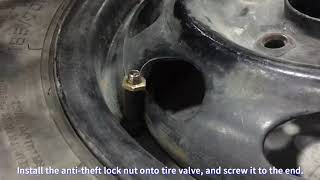 TPMS External Cap sensor T1 Installation