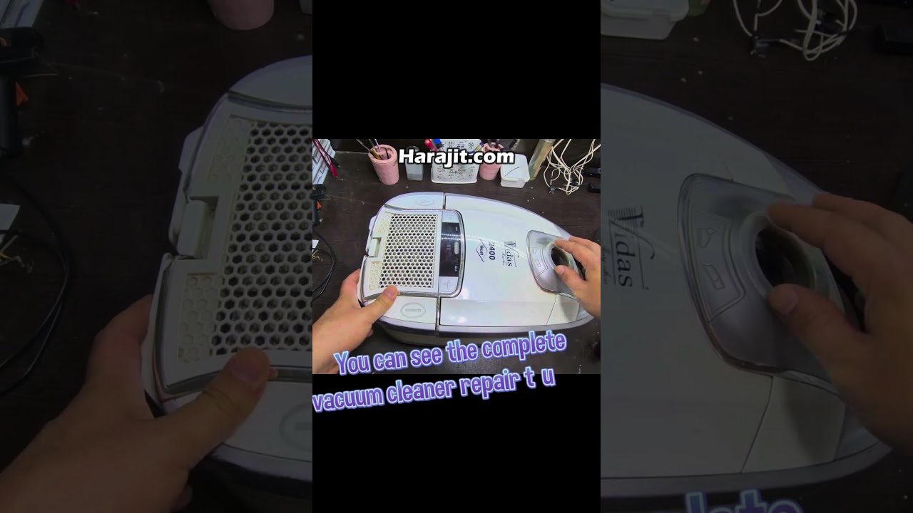 How do I repair a vacuum cleaner?  Vacuum cleaner repair training 