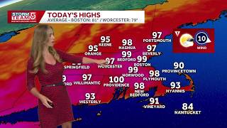 Video: Friday heat before stormy weekend cooldown
