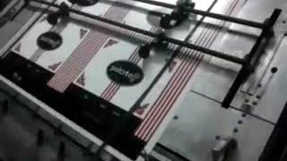 Troqueladora plana automatica marca Rhenus, formato: 68 x 98 cm! Troquelando bolsas para boutique!