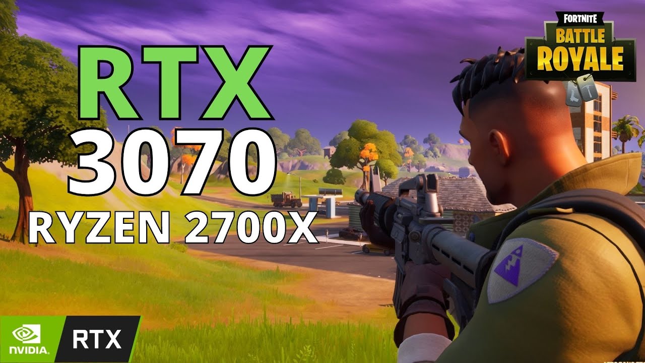 RYZEN 7 2700X RTX 3070 FORTNITE | 1080p 1440p 4K | RAY TRACING