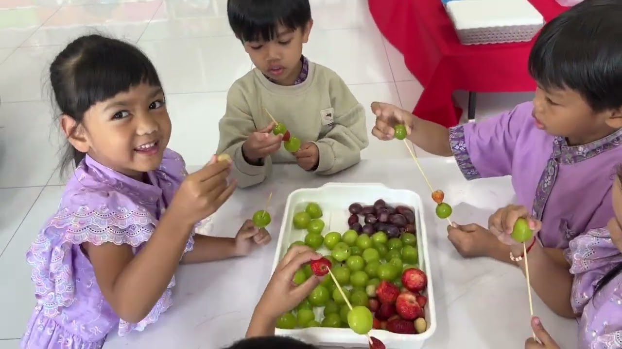 Cooking ถังหูลู่ #projectapproach #ไดโนน้อย #โครงการองุ่นแฟนซี