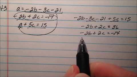 Solving a System of Equations in Three Variables (Examples)