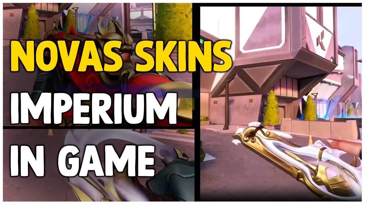 NOVA LINHA DE SKINS IMPERIUM - VALORANT 