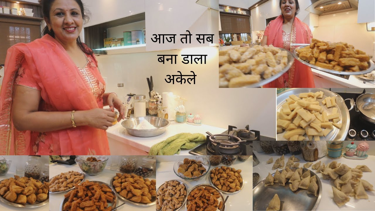 HOLI PREP  DONE finally || Cooked  so many Holi Recipes  - with TIPS || kitchen Tips