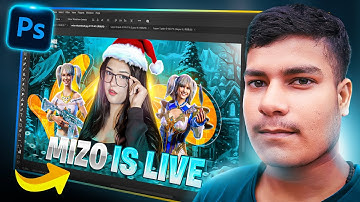 How to make EPIC Gaming Thumbnails - in Photoshop