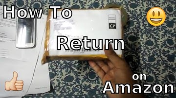 How To Return A Product On Amazon | TechWay HowTos