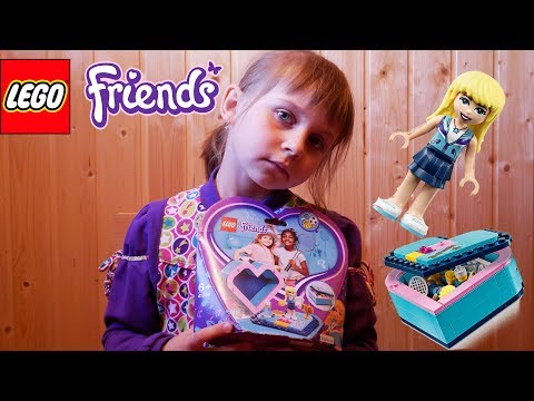 LEGO Friends шкатулка-сердечко Стефани//41356.