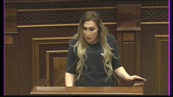 Lilit Martirosyan, first trans woman to speak from...