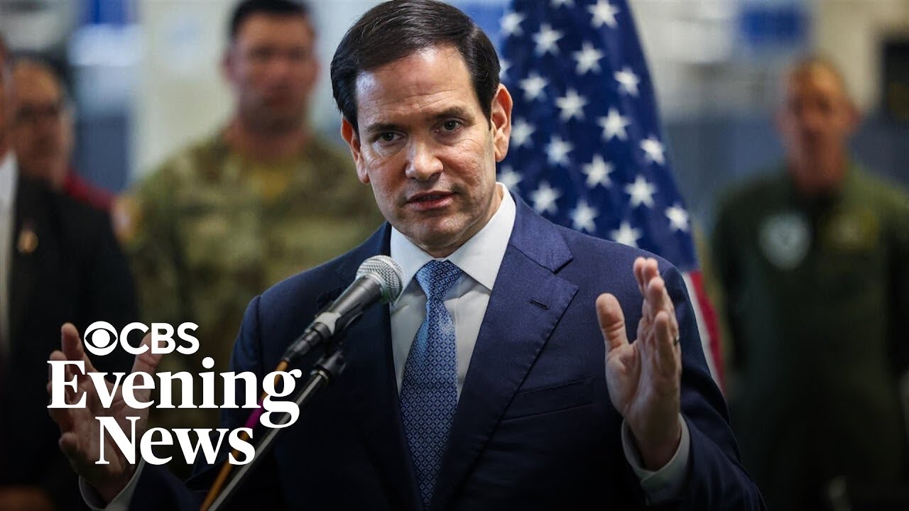 Rubio calls for international mission to enforce Gaza ceasefire - YouTube