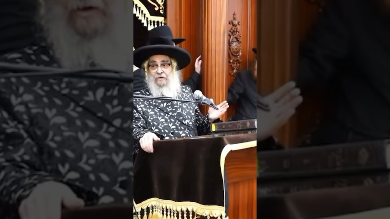 כ״ק האדמו״ר מסאטמאר בשיעור כללי בכולל ברייש בבני ברק