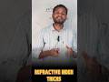 Refractive Index Trick 🔥 | 5 Sec Concept | Class 12 Physics #physics #class12 #refraction #optics