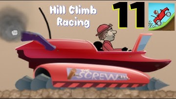 Hill Climb Racing - Gameplay Walkthrough Part 11 - FINGER SCREW | iOS, Android | Nonari Player |