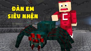 Minecraft Nhưng Tôi Có Đàn Em Là Siêu Nhện