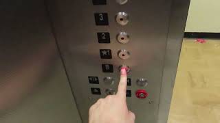 Modded OTIS traction elevator at Provincial House, UMSL, St. Louis MO