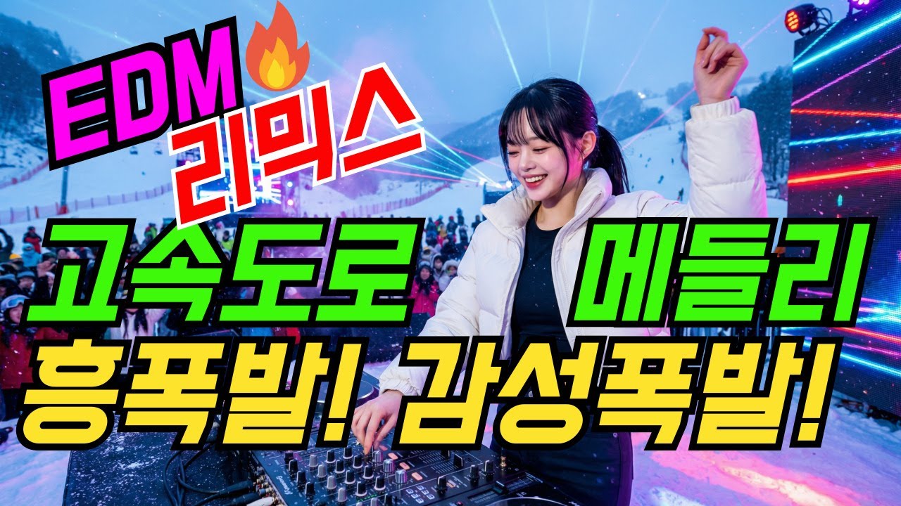 요즘 대세! 감성폭발하는 EDM트로트 메들리 ｜고속도로에서 듣기 좋은 최신트로트 모음